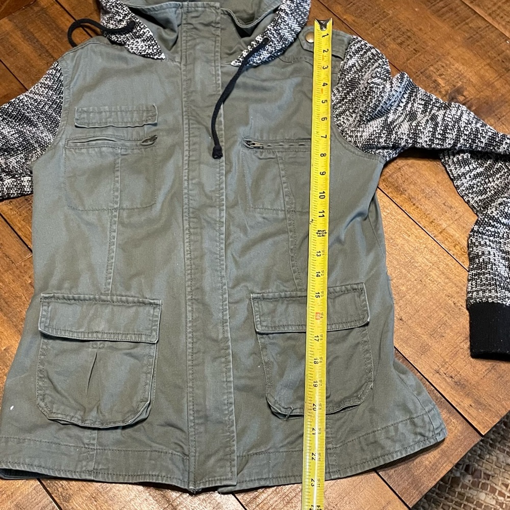 Mudd utility sweater jacket - Picture 8 of 10